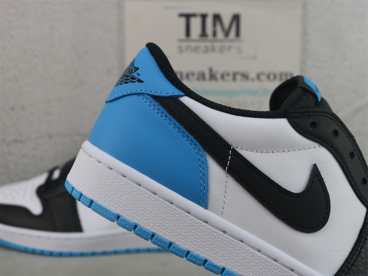 LJR Batch Air Jordan 1 Retro Low OG Black Dark Powder Blue CZ0790-104